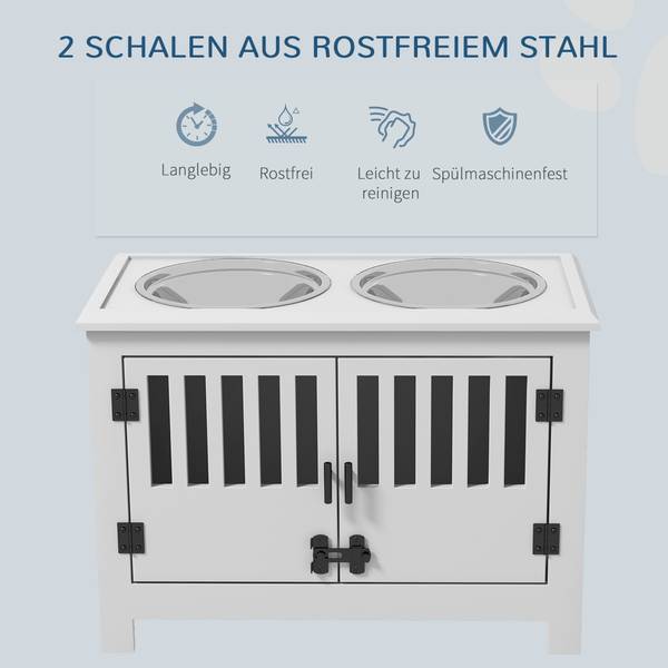 Futterstation D08-054V00WT Weiß