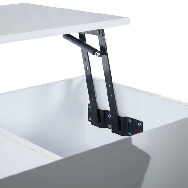 Couchtisch Ourea Ⅱ Grau - Weiß