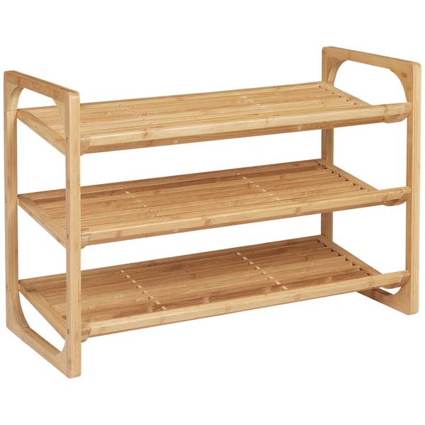 Schuhregal 837-319V00ND Braun - Bambus - 33 x 51 x 76 cm