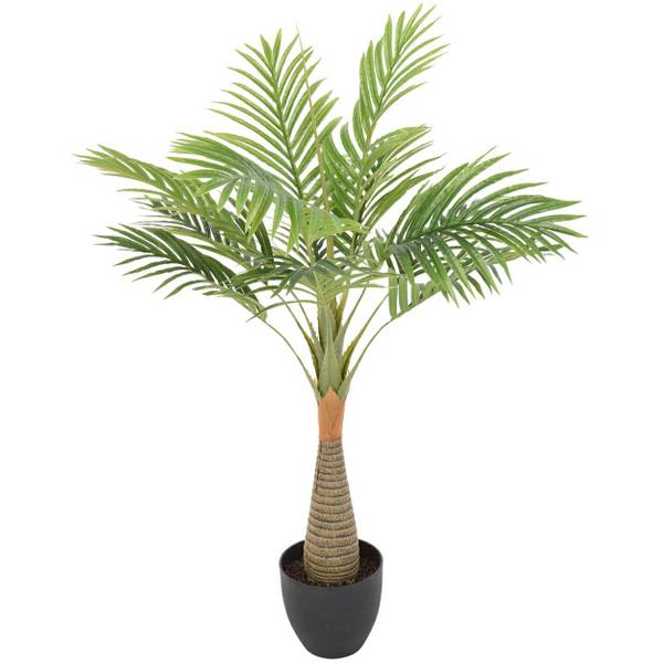 Kunstpflanze Palme Grün - Kunststoff - 17 x 80 x 16 cm