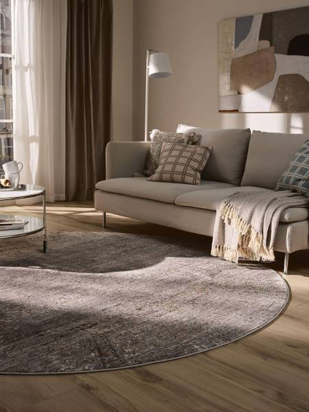 Teppich Anwar Beige - Grau