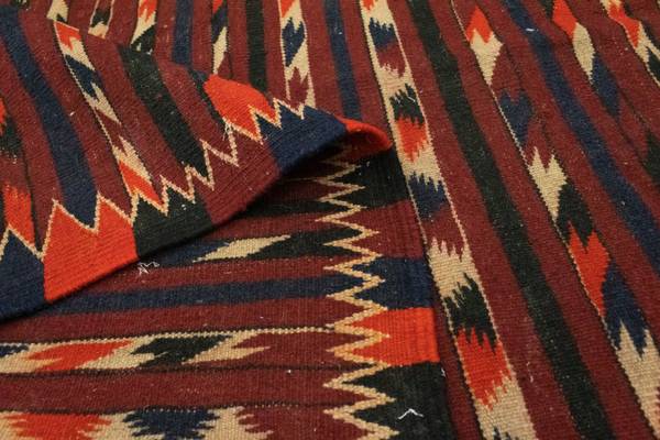 Orientteppich Oriental Braun - Wolle - 112 x 1 x 190 cm