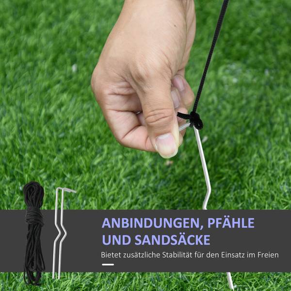 Weihnachtsdeko Schneemann 844-169 Weiß - Textil - 55 x 120 x 100 cm