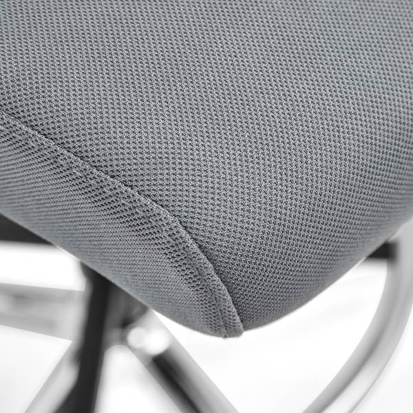Bürodrehstuhl Top Work 44 W Grau - Polyester - 60 x 136 x 68 cm