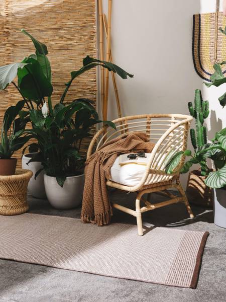 In-/Outdoorläufer Fion Beige - Braun