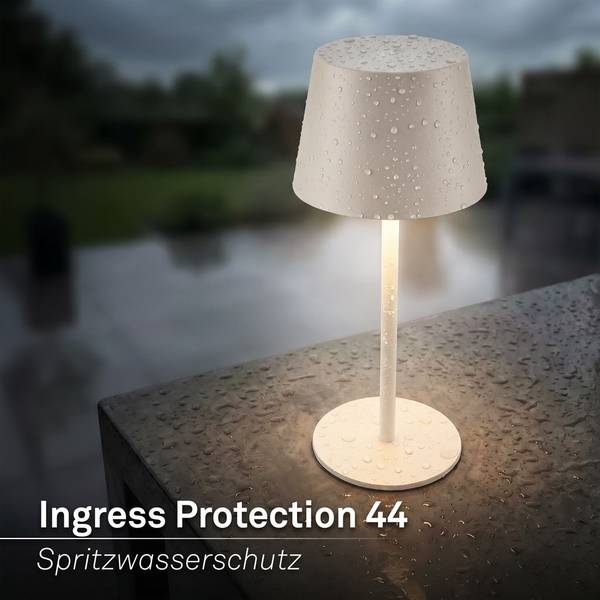 Tischlampe Nivo Weiß