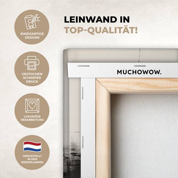 CANVAS SCHILDERIJ Modern 40 x 30 cm