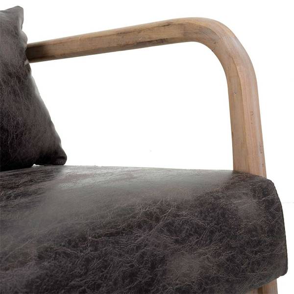 Sessel 4523323711 Braun - Massivholz - 66 x 74 x 83 cm