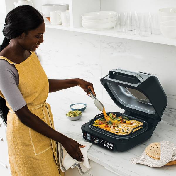 Foodi MAX PRO AG651EU Silber - Kunststoff - 44 x 30 x 40 cm