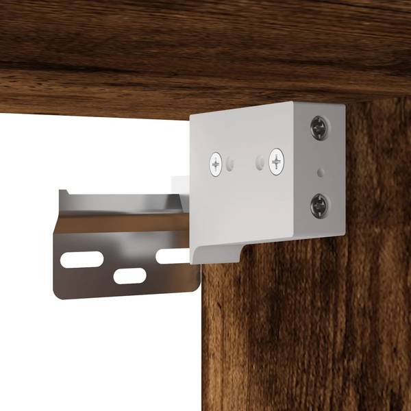 Badmöbel 3033736 4-teilig Braun - Holzwerkstoff - 12 x 60 x 42 cm