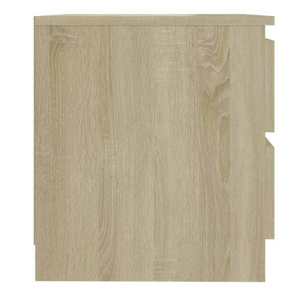 Nachttische 2er Set W468 Braun - Holzwerkstoff - 50 x 44 x 39 cm