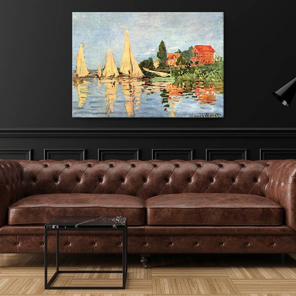 Canvas schilderij Reproductie 60 x 40 cm