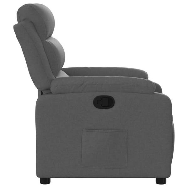 Relaxsessel 3032280-3 Dunkelgrau - Grau