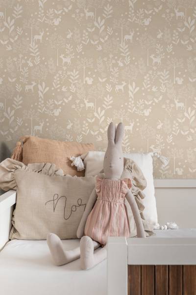 Tapete 139757 Beige - Fleece - 53 x 1005 x 53 cm