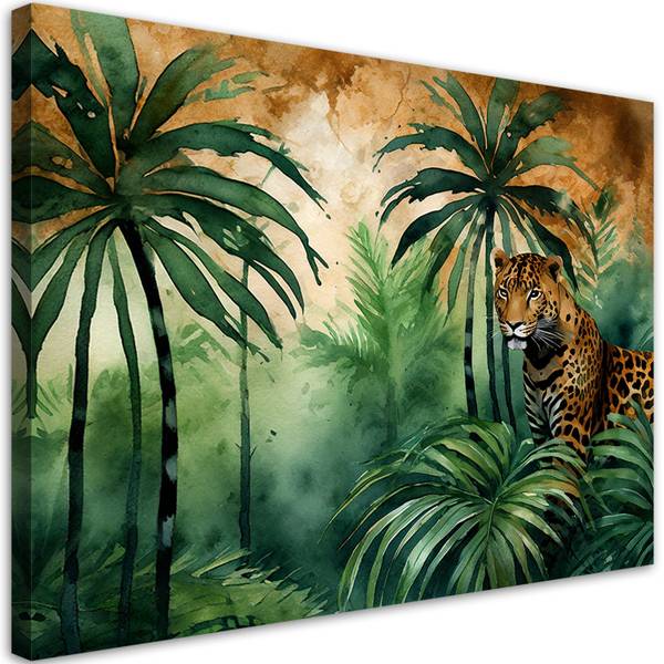 Canvas schilderij Tropen 90 x 60 cm