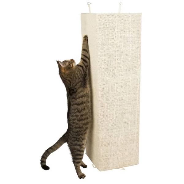 Planche à griffer pour chats 415645 Beige - Tissé à plat - 56 x 100 x 1 cm
