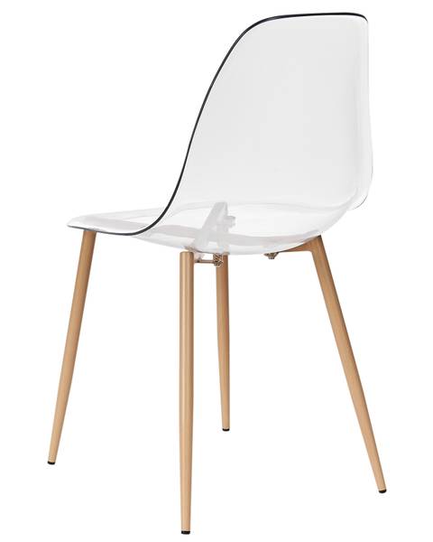 Stuhl TAKILMA 4-tlg Braun - Bambus - 47 x 84 x 51 cm