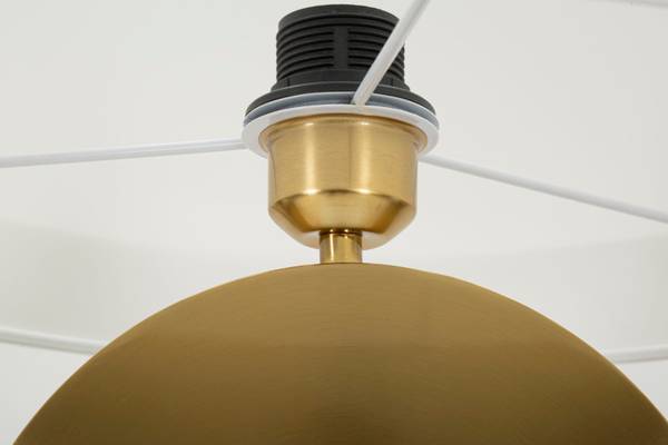 Lampadaire Coin Blanc - Métal - 40 x 151 x 40 cm
