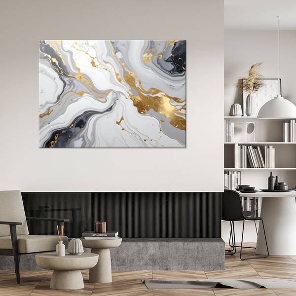 Wandbild Abstrakte Motive 90 x 60 cm