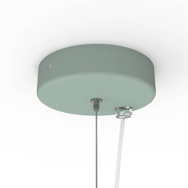 Suspension Joe Vert - Blanc - Métal - 50 x 45 x 50 cm
