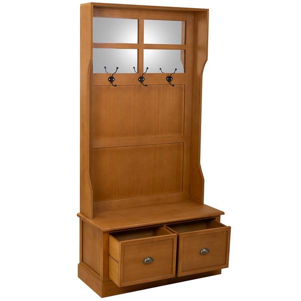 Flurmöbel Ren Braun - Holzwerkstoff - 92 x 184 x 40 cm