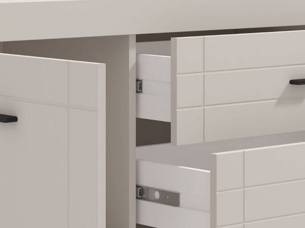 Fernsehschrank Nalles Beige - Holzwerkstoff - 42 x 54 x 167 cm