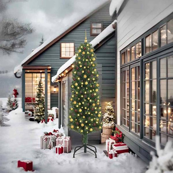 Weihnachtsbaum  3394966 Grün - Kunststoff - 61 x 240 x 61 cm