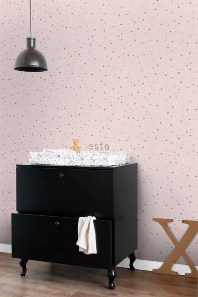 Tapete 139051 Pink - Fleece - 53 x 1005 x 53 cm