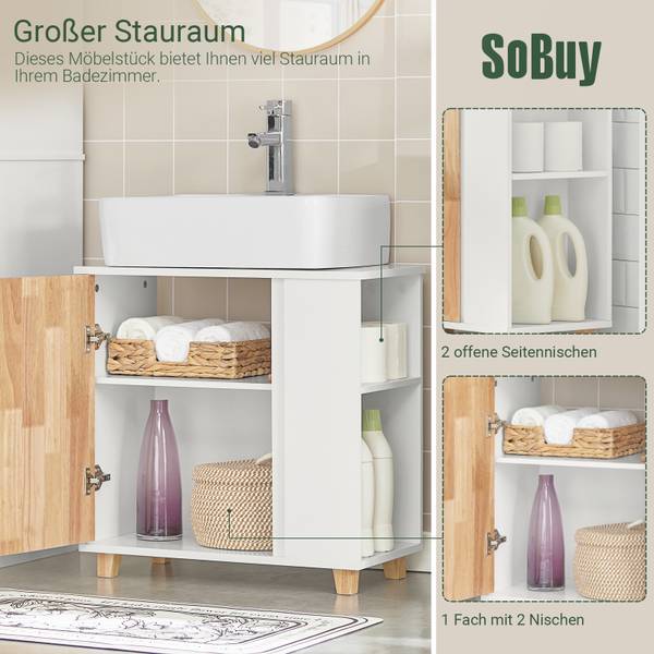 Badunterschrank BZR75-W kaufen | home24