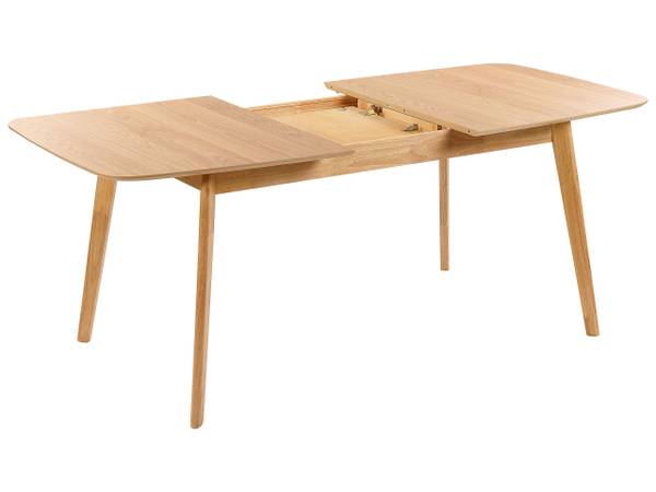 Eettafel MADOX bruin - lichtbruin - 90 x 150 cm