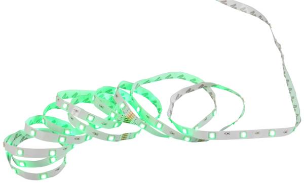 LED-Strip LICHTI2 Weiß - Metall - Kunststoff - 1 x 1 x 1 cm