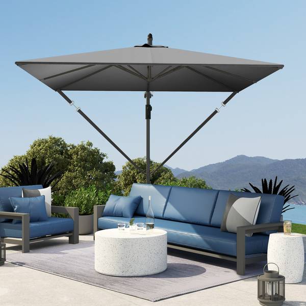 Parasol à pied déporté 84D-419V00GY Gris