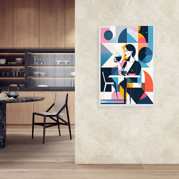 Tableau déco Personnes 80 x 120 cm