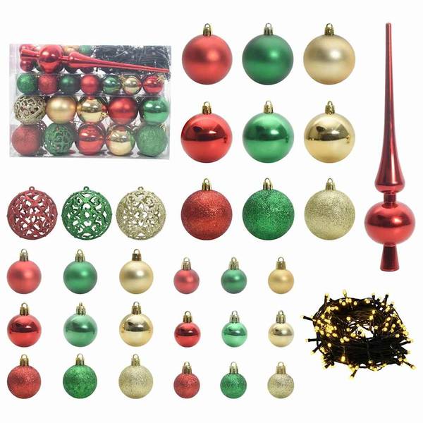 Sapin de Noël artificiel 3009450-1 Vert - Multicolore