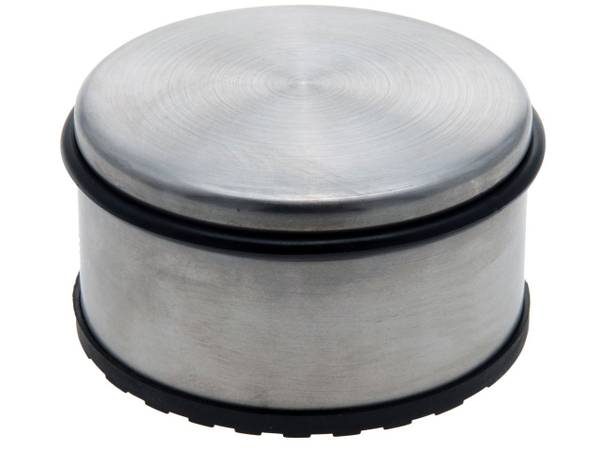 Butée de porte Chrome Argenté - Métal - 11 x 6 x 11 cm