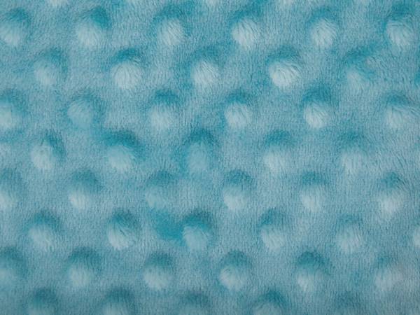 Kuscheldecke SAMUR Blau - Hellblau - 150 x 150 cm