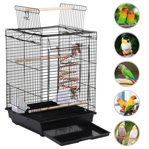 Vogelkäfig ARE98 Schwarz