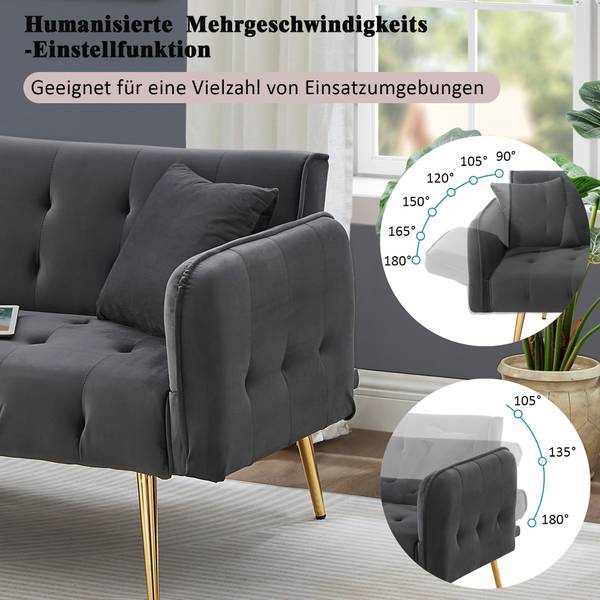 Sofabett Oneiros Ⅲ Grau