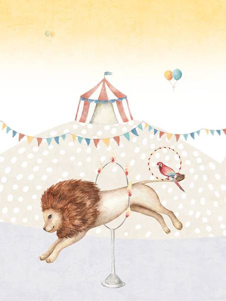 Leinwandbild Playful Circus 2 30 x 40 cm
