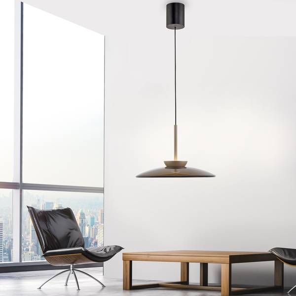 LED Pendellampe PURE E-Moon Bronze