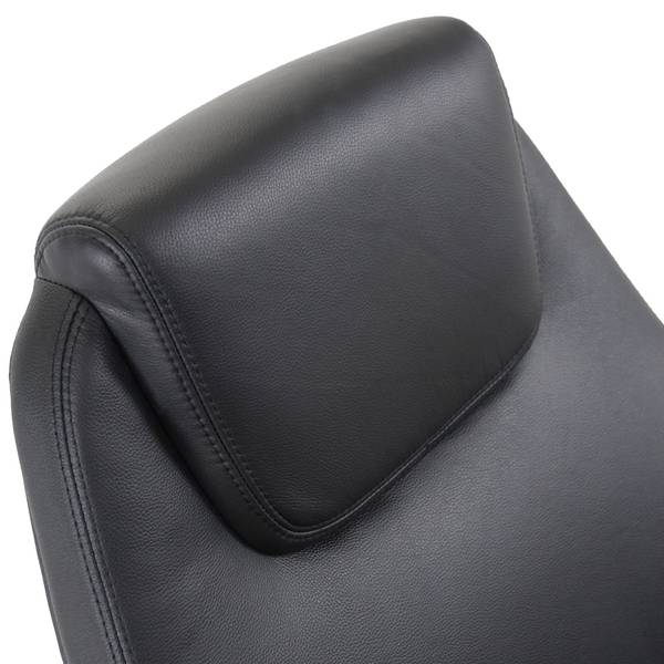 Chefsessel FERRARA Schwarz - Flachgewebe - 70 x 134 x 70 cm