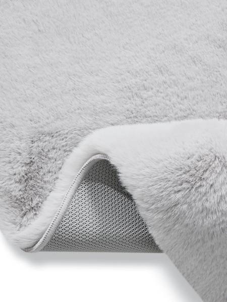 Tapis Fausse fourrure Dave Gris - 120 x 1 x 170 cm