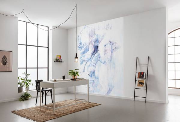 Fototapete 612407 Blau - Papier - 200 x 280 x 200 cm