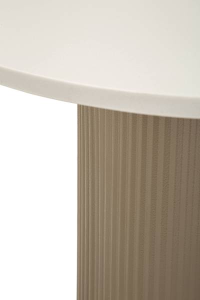 Besteilltisch Frankfurt Grau - Metall - 48 x 39 x 46 cm