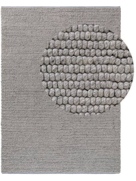 Tapis de laine Beads Gris - 120 x 170 cm