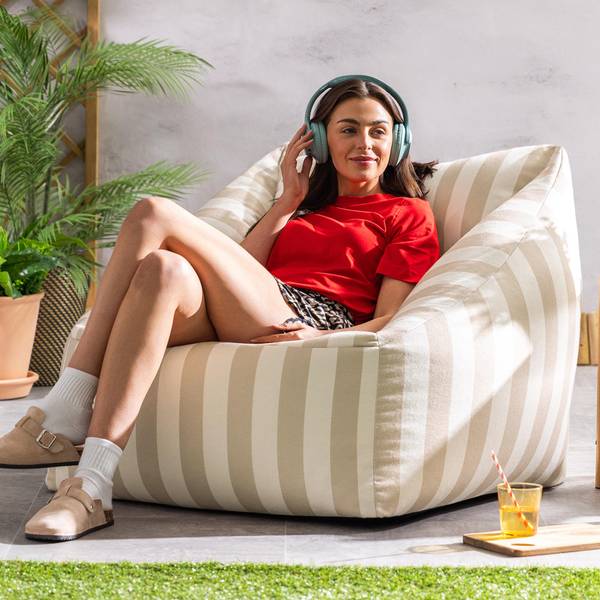 Sitzsack Sessel Natalia Taupe