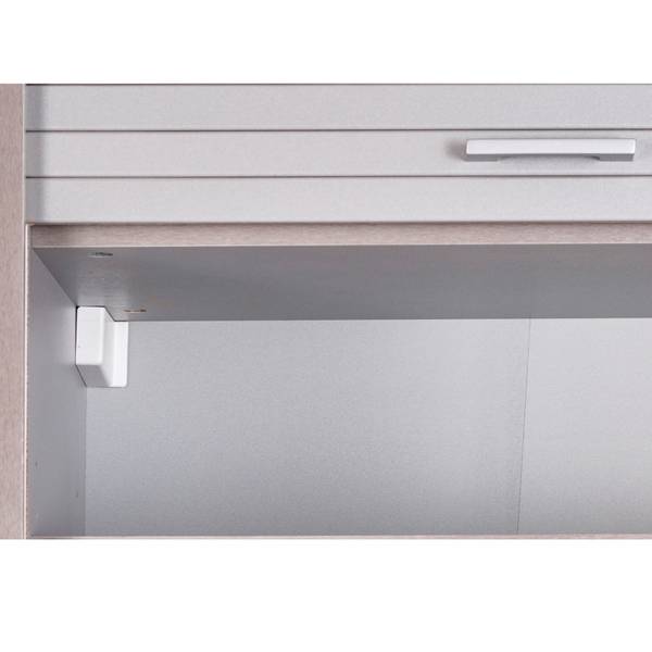 Küchenschrank COOK Aluminium - 60 x 72 x 35 cm