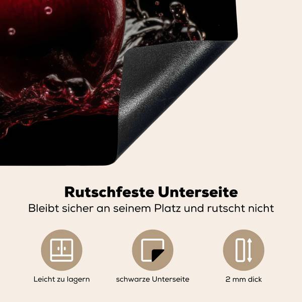 HERDABDECKPLATTE Kirschen 81 x 52 cm