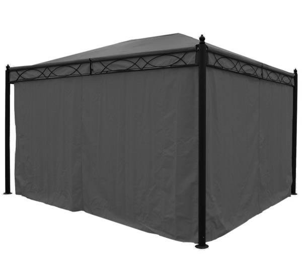 Pergola Calpe I Grau - 394 x 273 x 294 cm