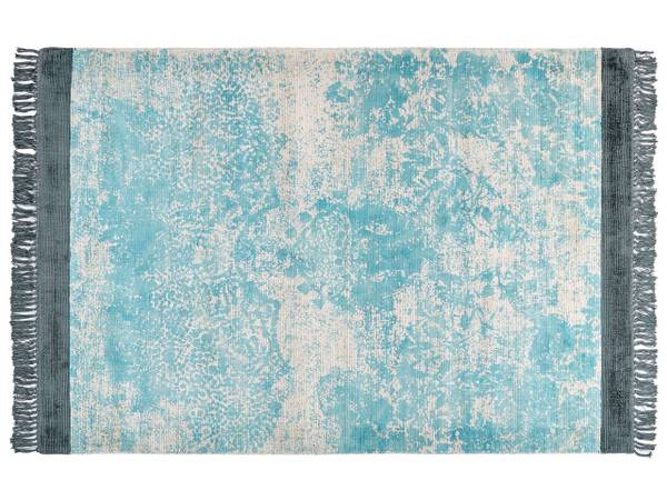 À poil court AKARSU Beige - Bleu - Bleu clair - 160 x 160 x 230 cm
